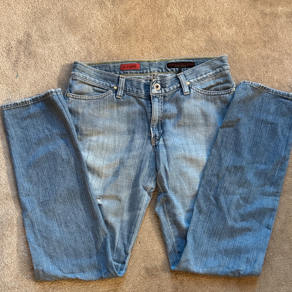 AG Adriano Goldschmied Distressed Jeans